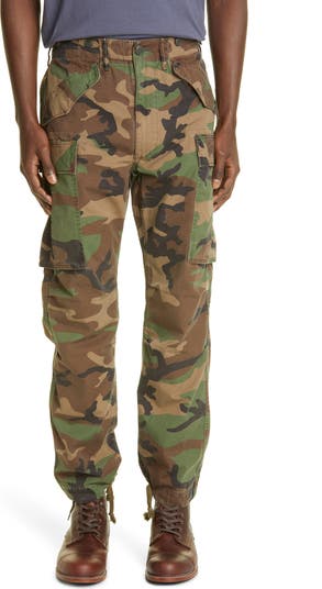 RRL ダブルアールエル CAMO RIPSTOP CARGO PANT Double RL RRL Camo Cotton Ripstop Cargo Pants | Nordstrom