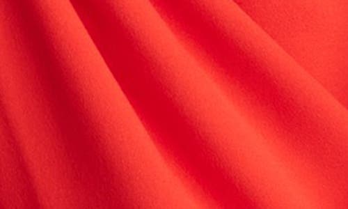 Tadashi Shoji Gathered Strapless Sweetheart Jumpsuit In Red Rose