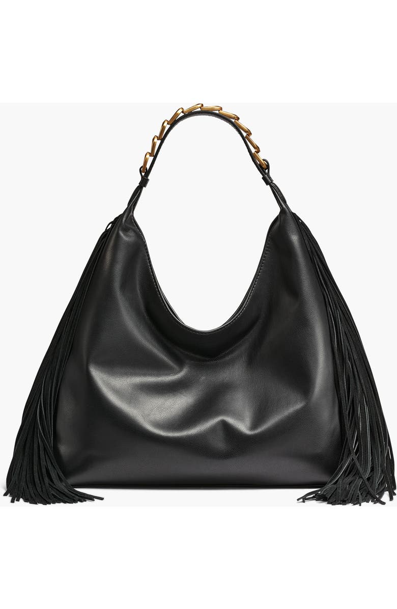 Donna Karan New York Belmore Fringe Small Shoulder, Main, color,