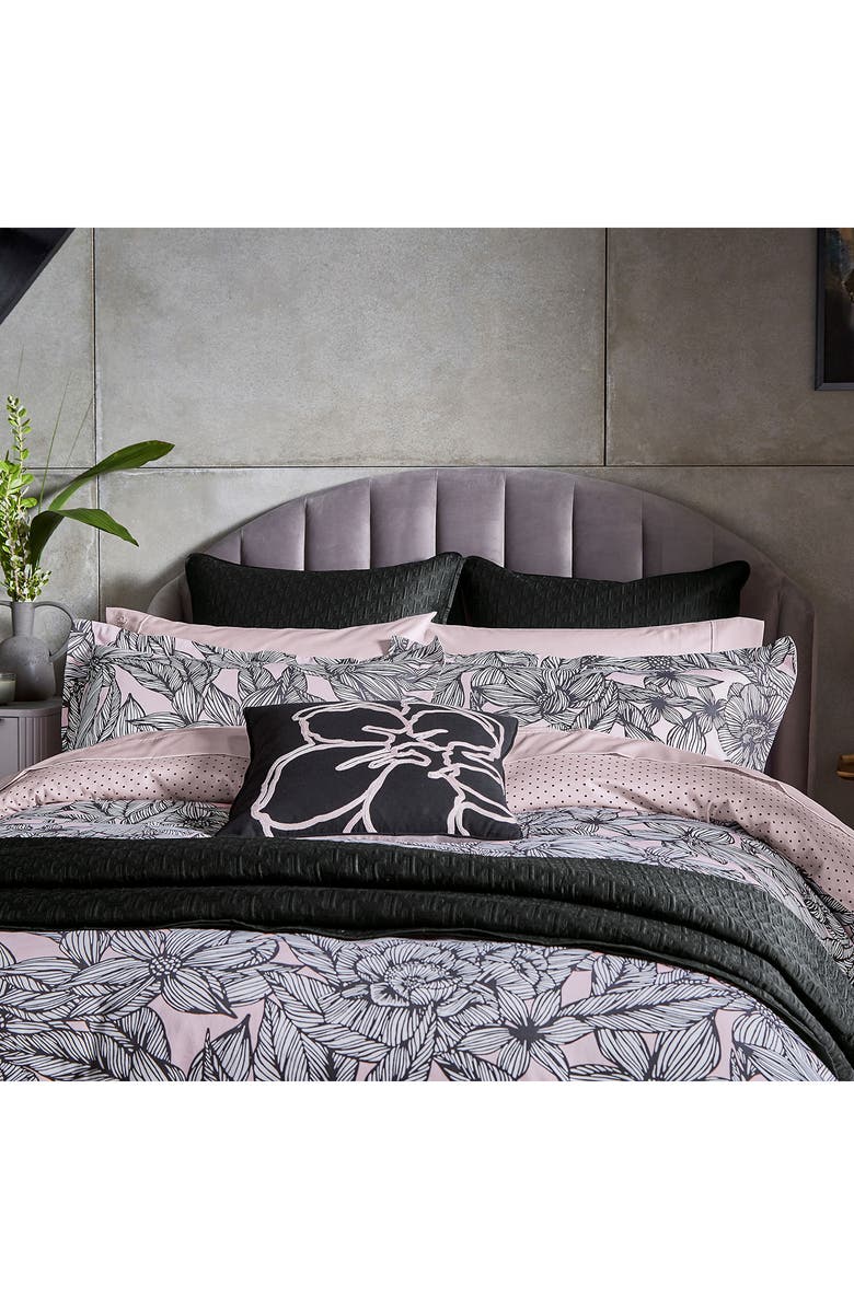 Ted Baker London Sketched Floral King Comforter Set, Alternate, color, 
