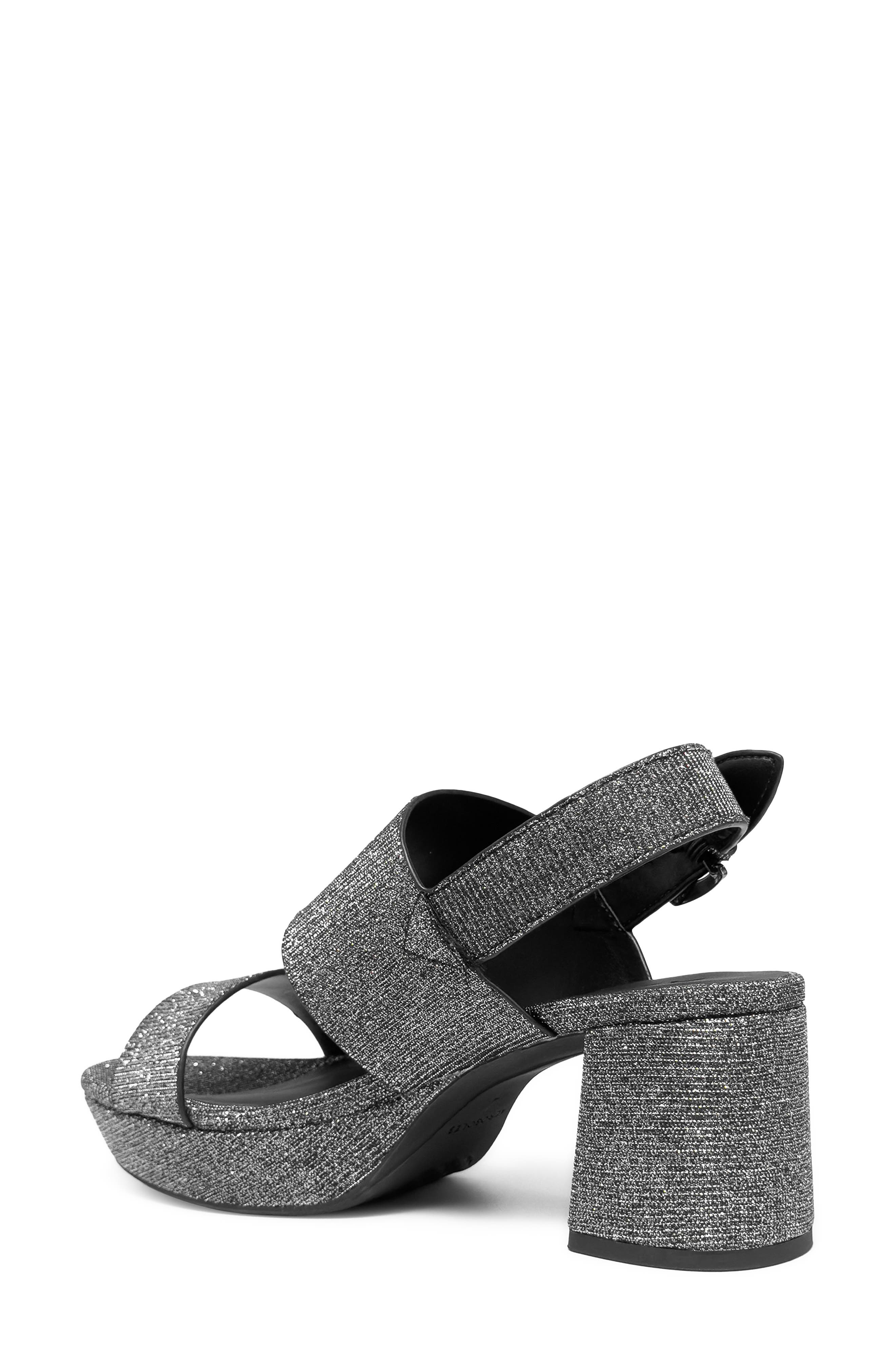 Camilia Block Heel Sandal, Alternate, color, GUN GUNMETAL