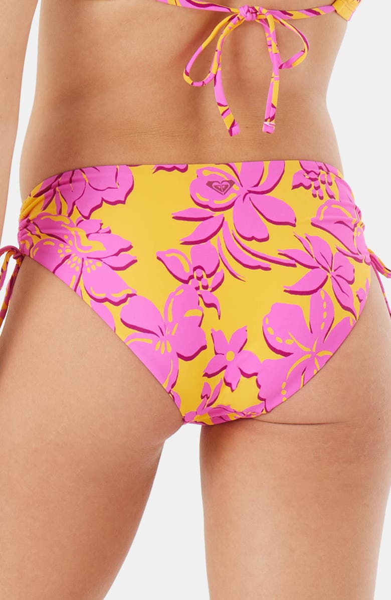 Roxy Island Time Side Tie Hipster Bikini Bottoms, Alternate, color, 