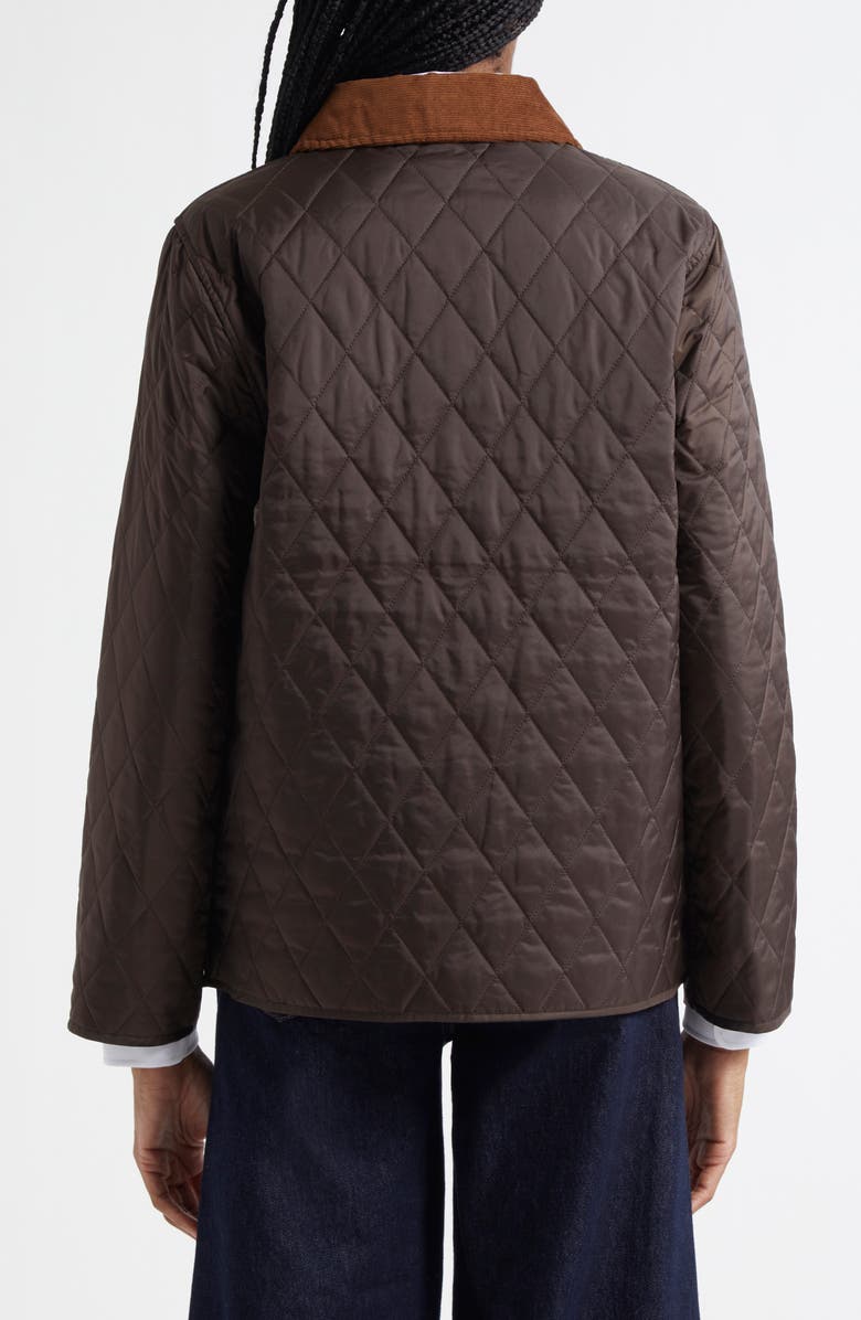 Sporty & Rich Vendome Quilted Nylon Jacket, Alternate, color, 