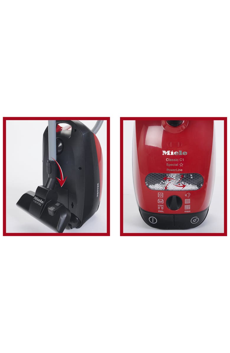 Miele Vacuum Cleaner, Kids Pretend Play Cleaning Toy, Ages 3+, Alternate, color, Multicolored