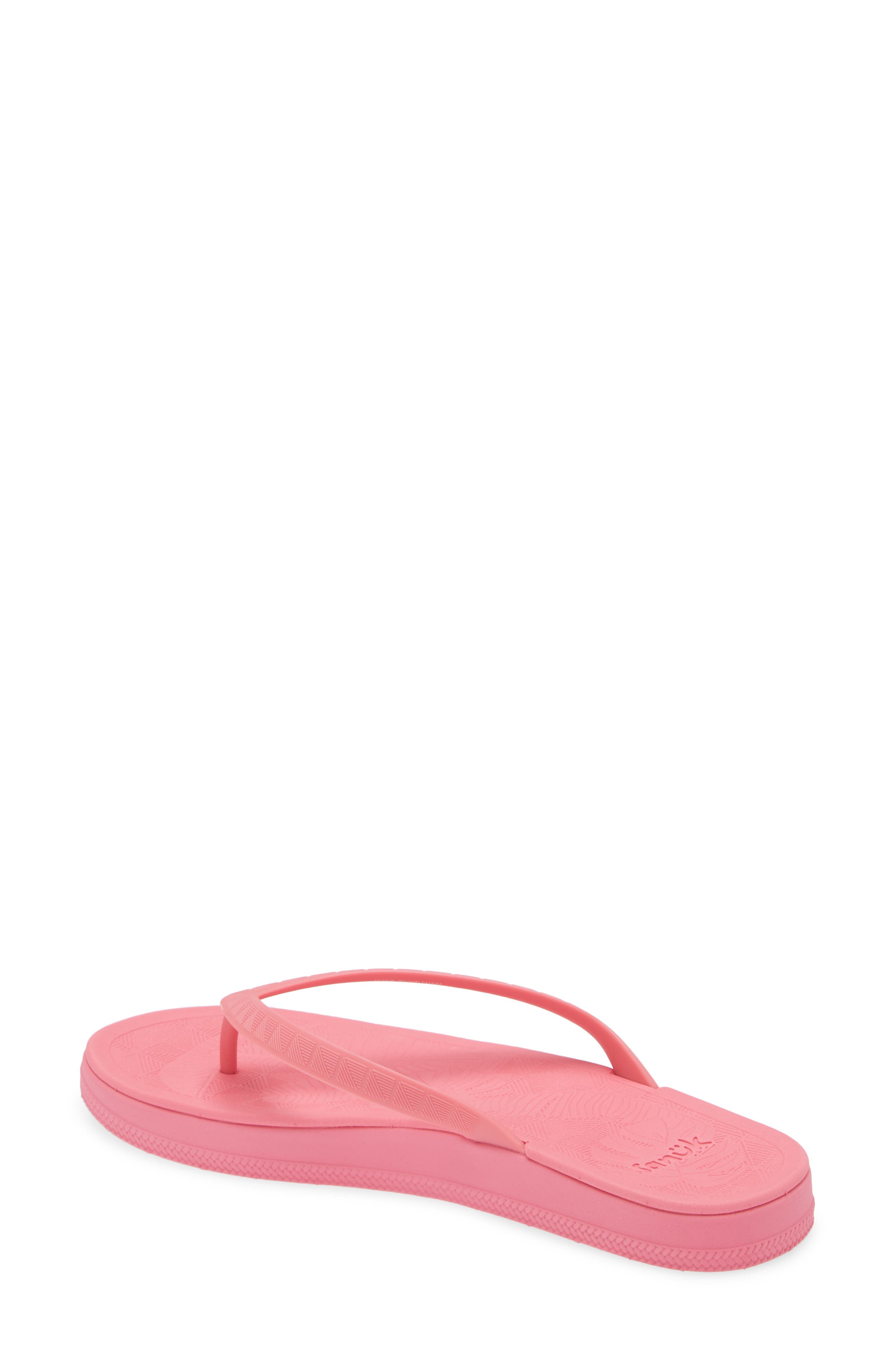 Sanuk Funshine Water Friendly Flip Flop, Alternate, color, Hot Pink