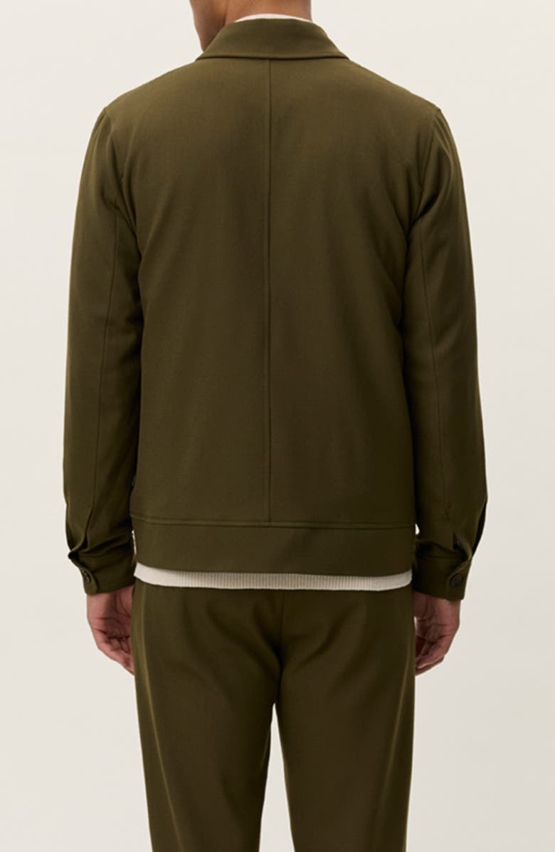 Les Deux Como Coach's Jacket, Alternate, color, Military Olive