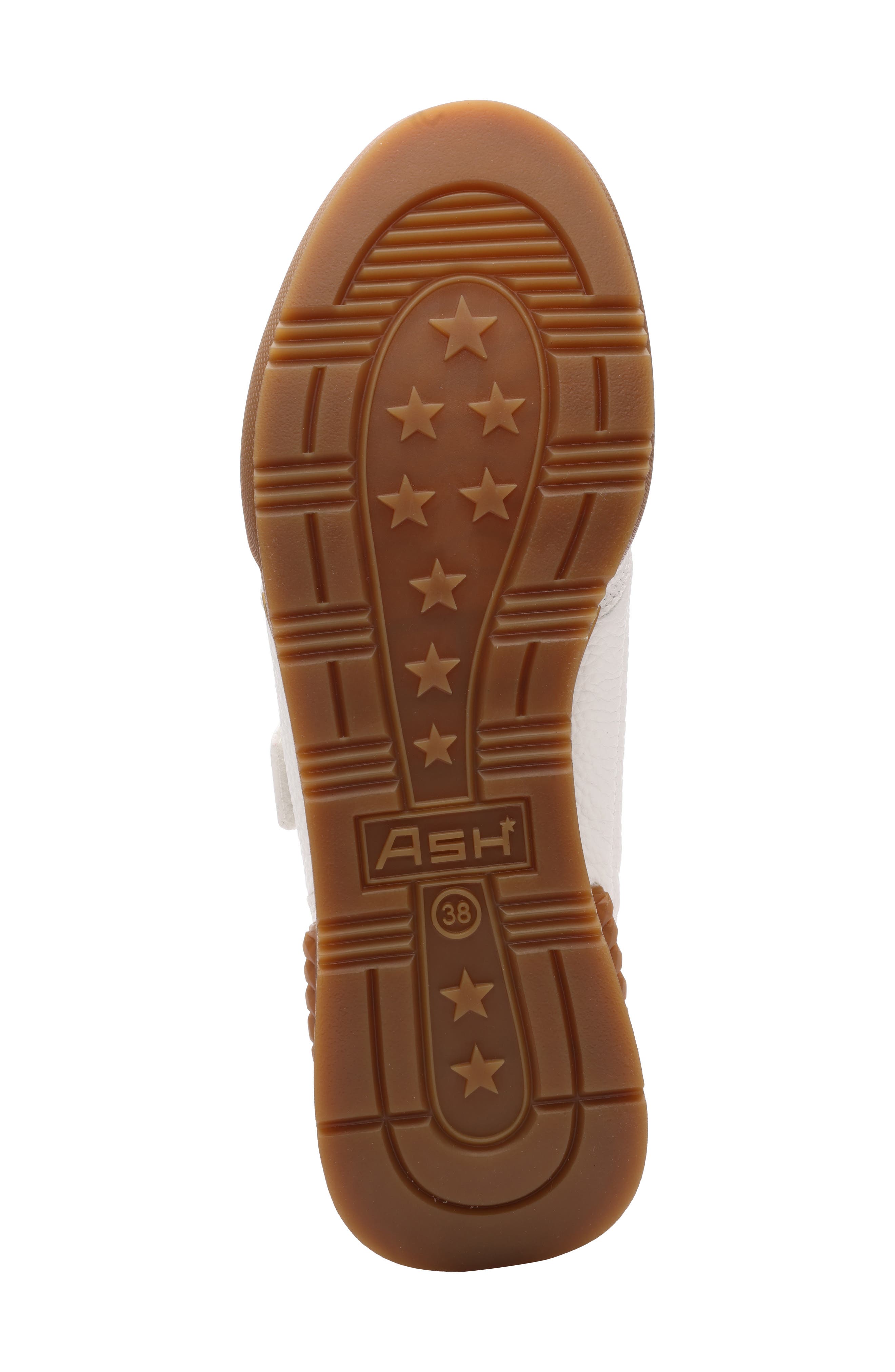 Ash Pure Mary Jane Leather Sneaker, Alternate, color, White