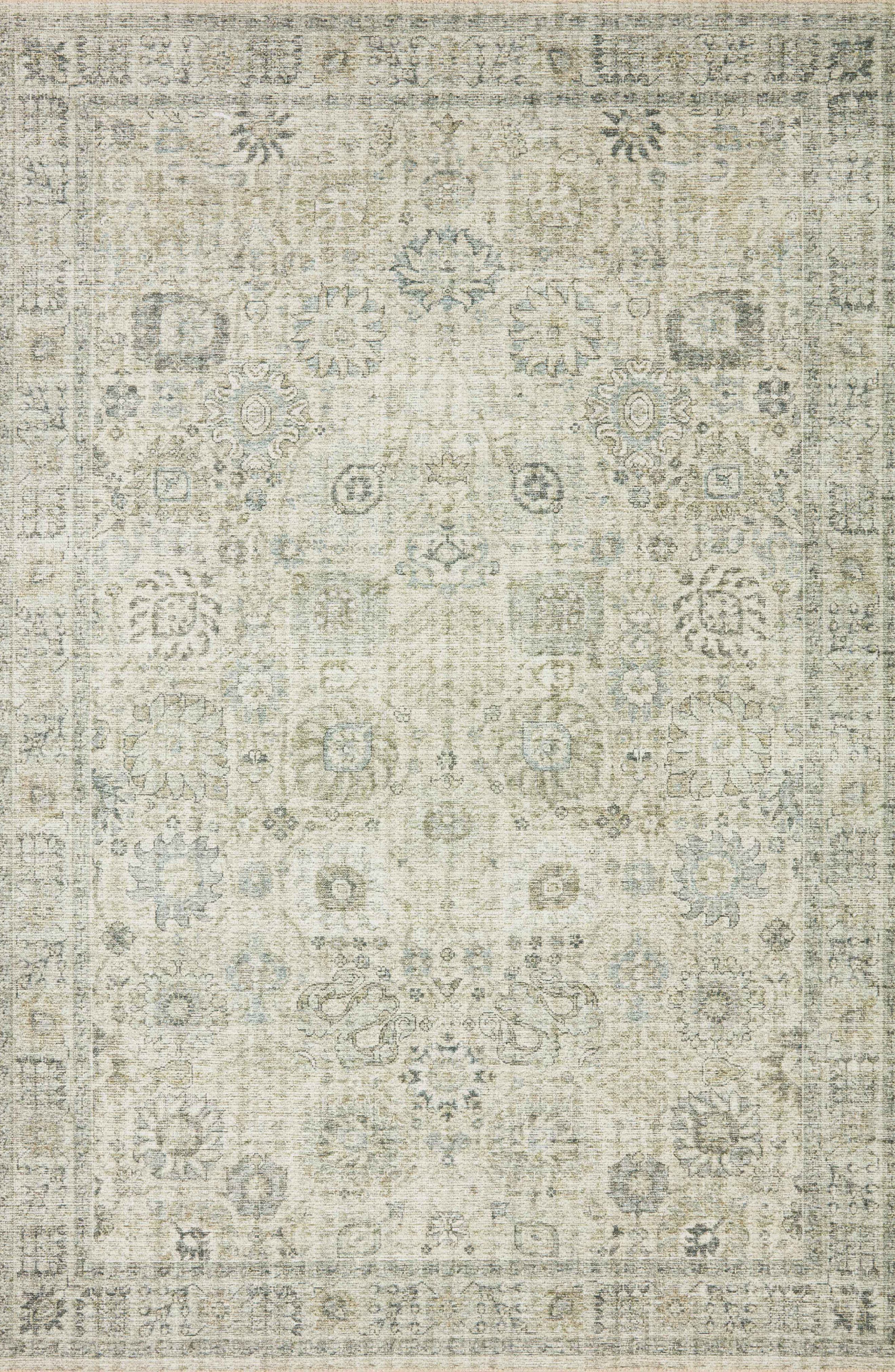 LOLOI II Skye Accent Rug - Natural / Sage