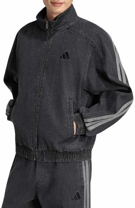 Denim Track Jacket