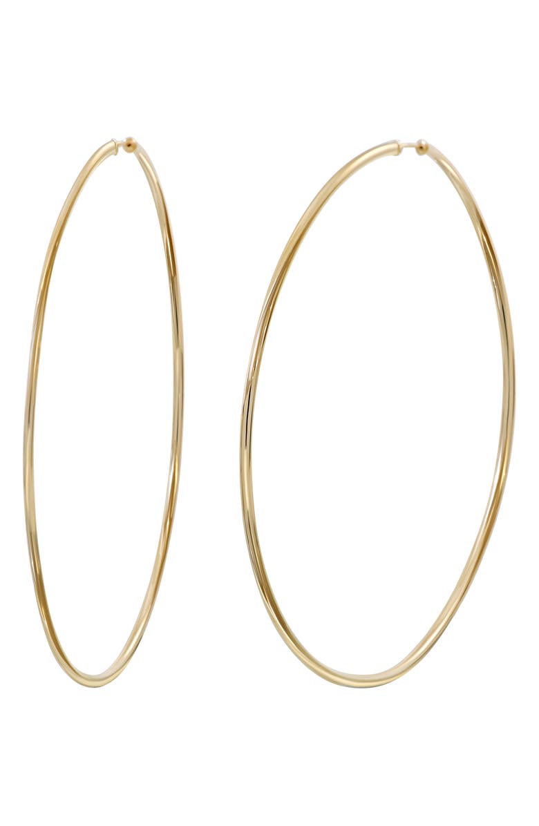 Bony Levy 14K Gold Hoop Earrings, Main, color, 14K Yellow Gold