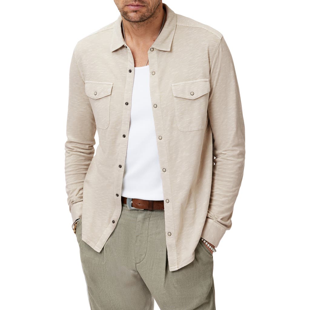 John Varvatos Men's Drew Trucker Jacket In Almond
