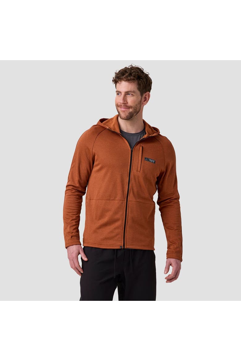 Unisex Baseline Midlayer Fleece Jacket, Alternate, color, Brick