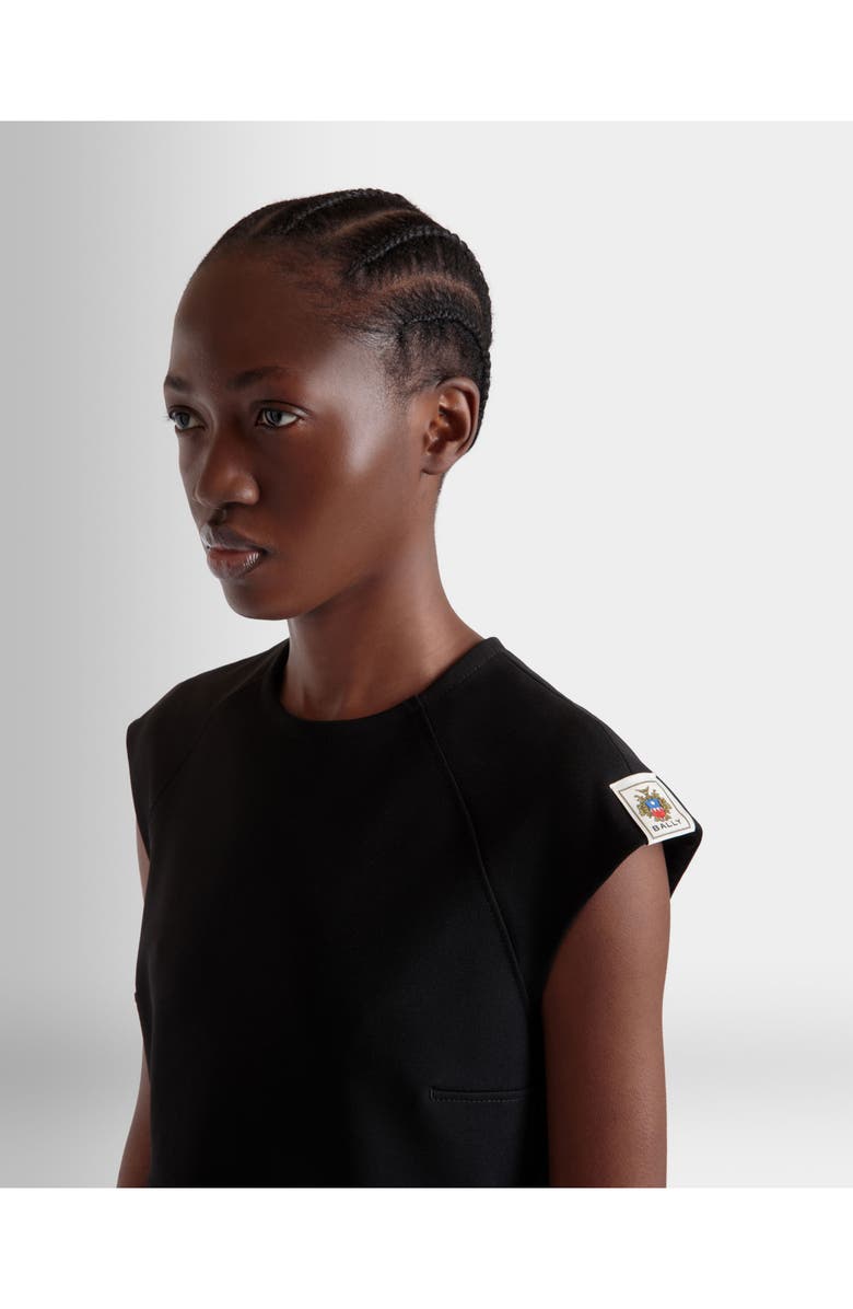 Bally Midi Dress, Alternate, color, Black