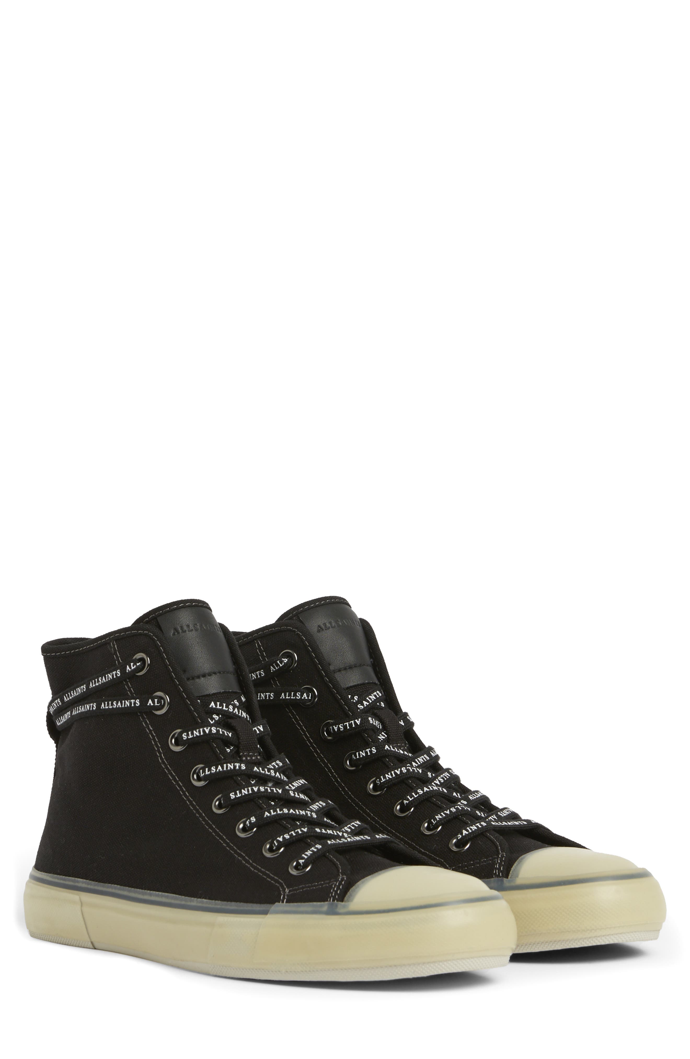 AllSaints Jaxon High Top Canvas Sneaker, Main, color, 