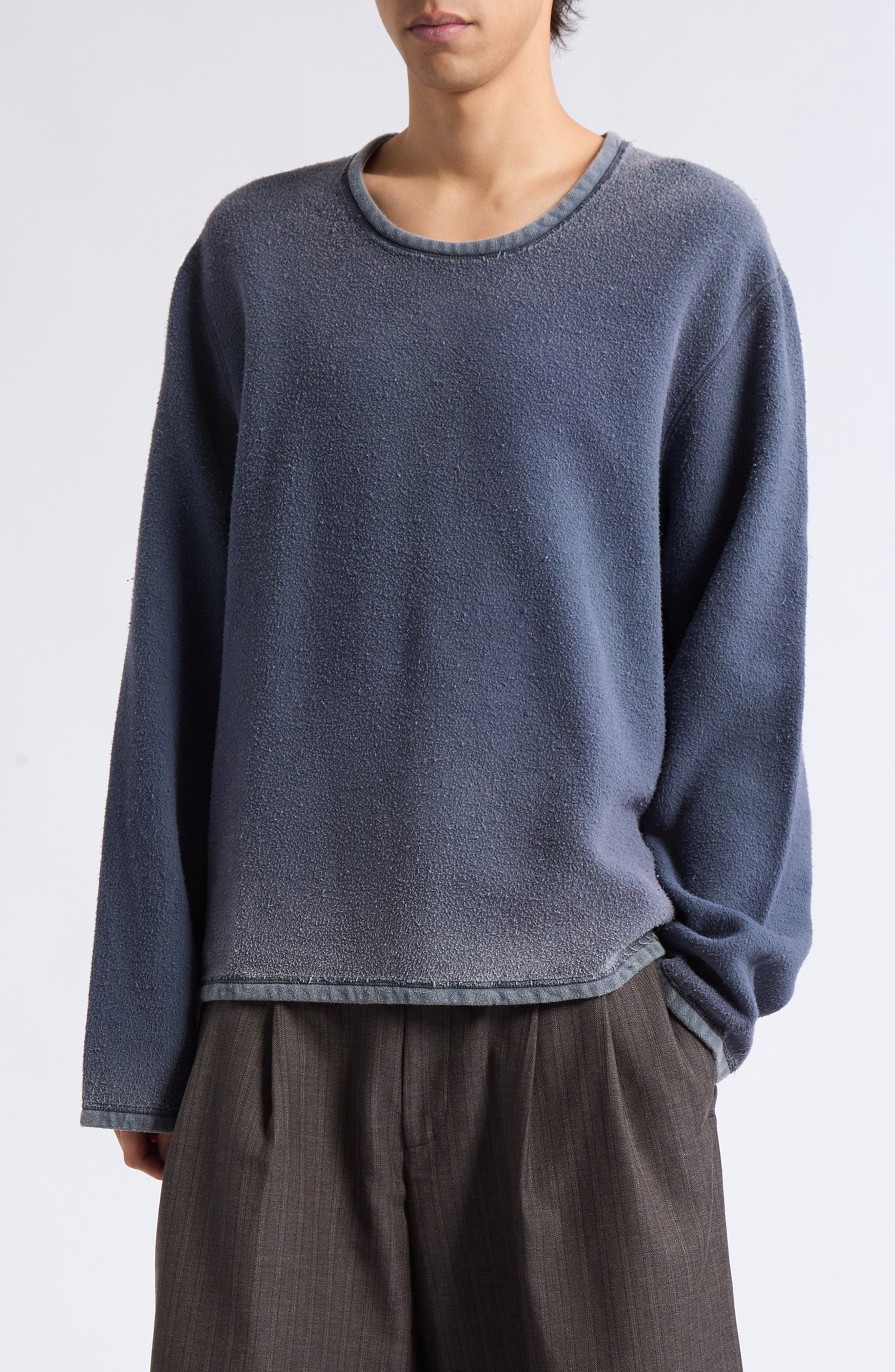 OUR LEGACY Double Lock U-Neck Sweatshirt (Men) | Nordstrom