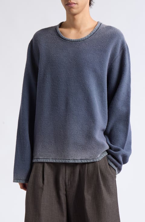 Double Lock U-Neck Sweatshirt