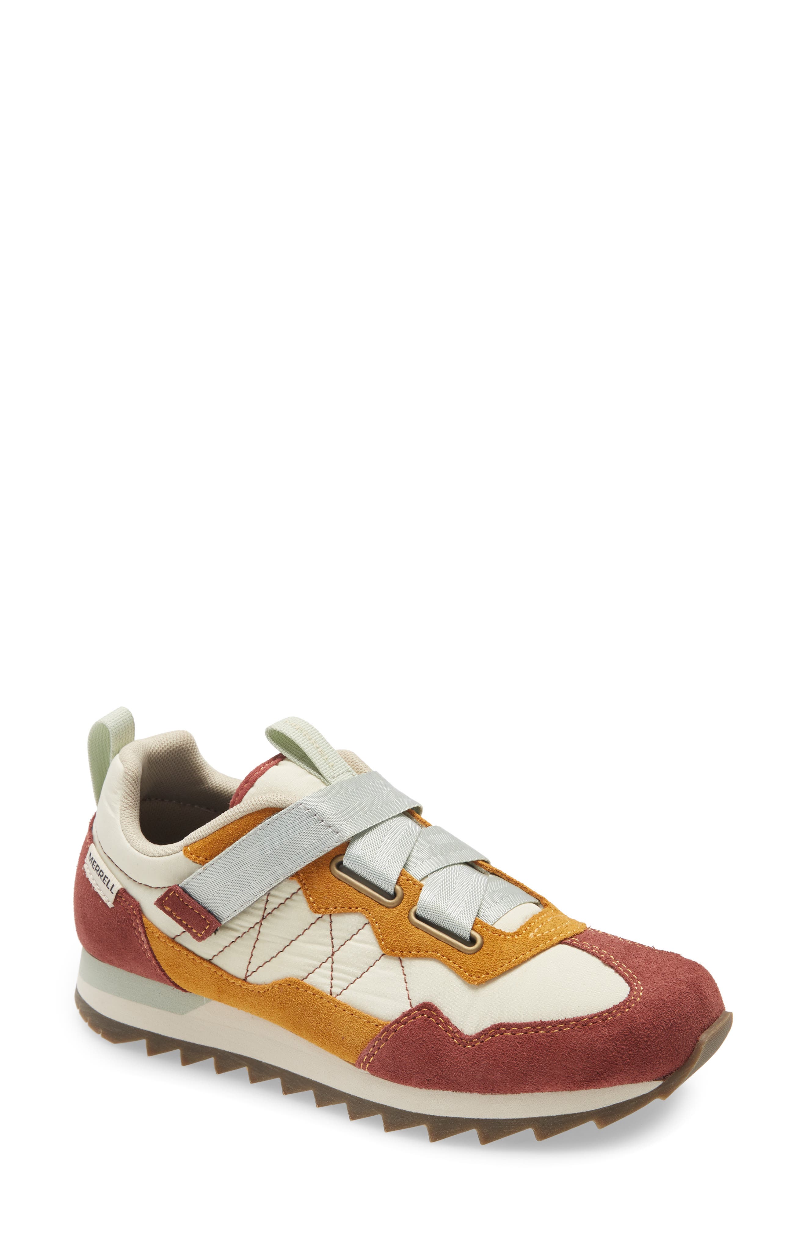 Alpine Cross Sneaker, Main, color, GOLD/ SABLE FABRIC