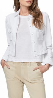 PAIGE Pacey Crop Denim Jacket