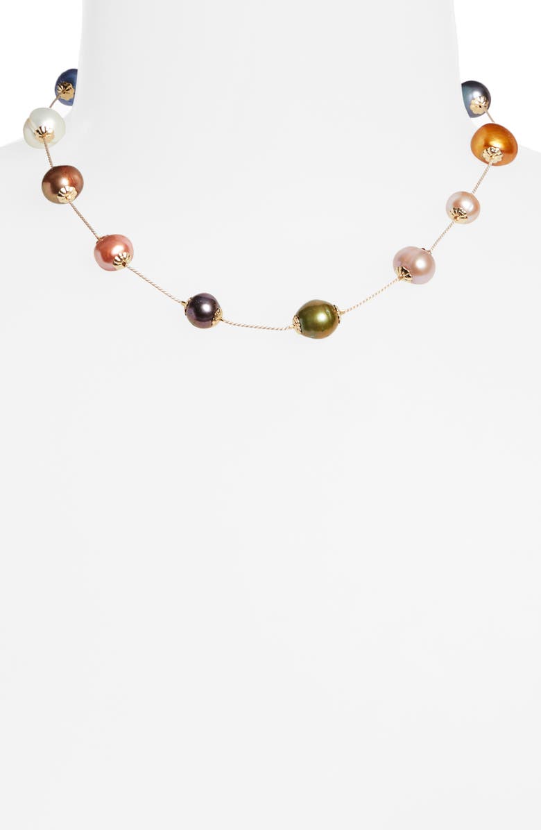 Isshi Desnudette Necklace, Alternate, color, Gold Multi