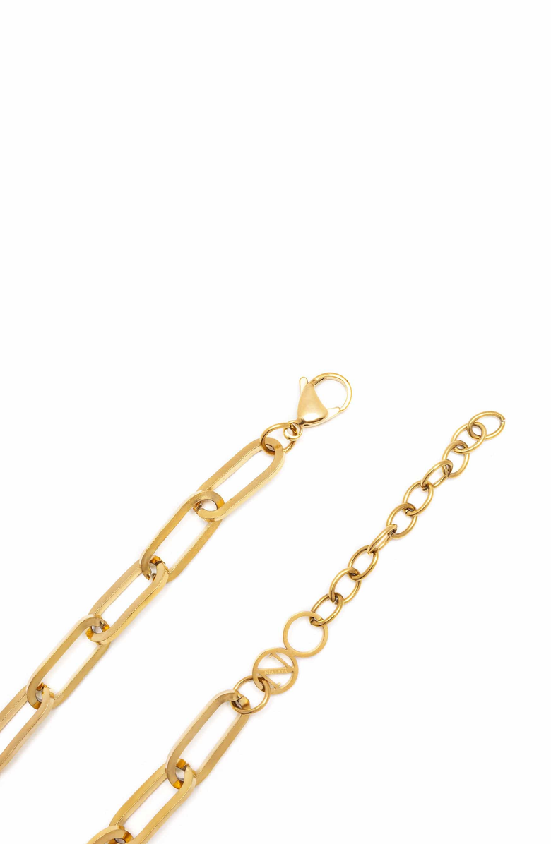 Nialaya Gold Link Chain Necklace, Alternate, color, Gold