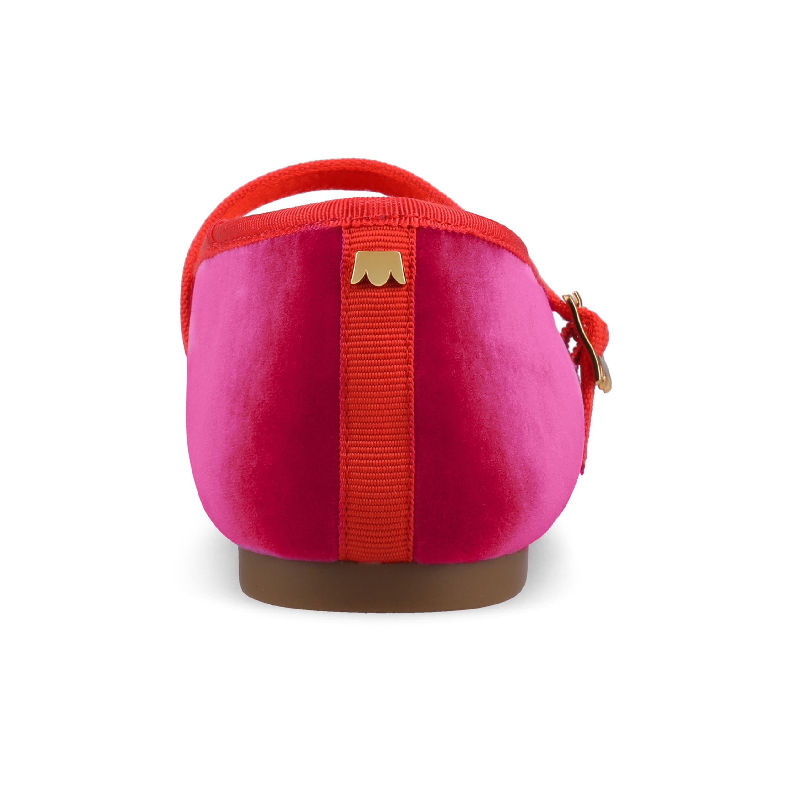 Birdies The Hummingbird Mary Jane, Alternate, color, Hot Pink Velvet