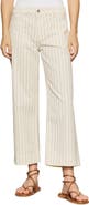 Sanctuary The Marine Stripe Crop Wide Leg Jeans