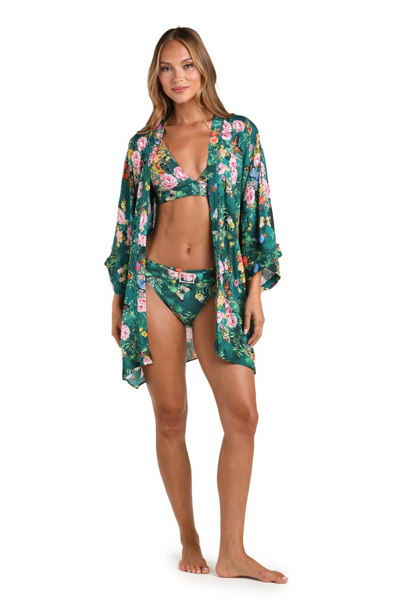 L'AGENCE Caterina Cover-Up, Alternate, color, Green Multi