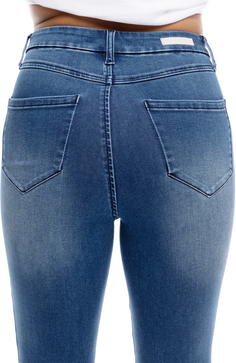 1822 Denim Better Butter High Waist Flare Leg Jeans, Alternate, color, 