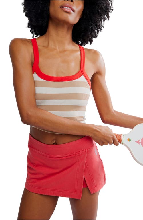 Free People Fp Movement All Clear Stripe Camisole In Multi