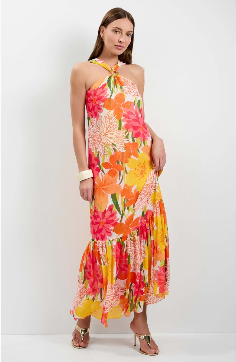 Trina Turk Navigli Sleeveless Maxi Dress, Alternate, color, Como