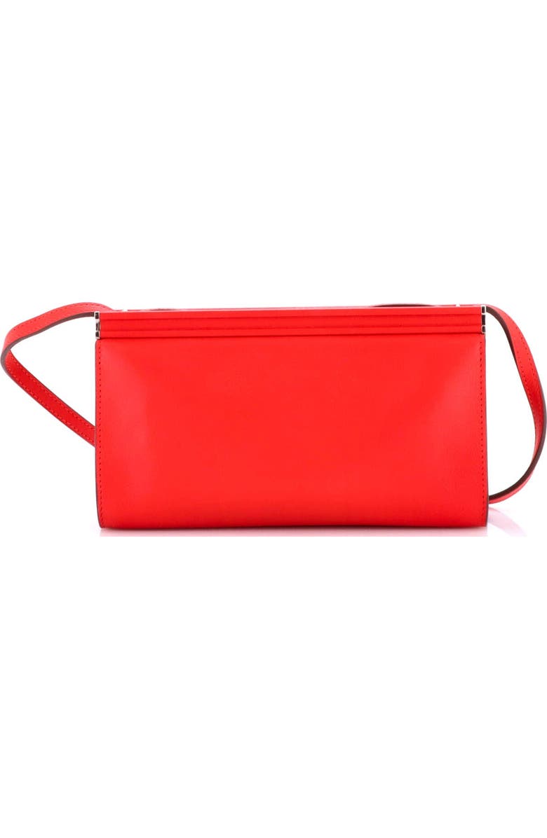 Pre-Owned Hermes Clic-H Shoulder Bag Evercolor 21, Alternate, color, Rouge De Coeur