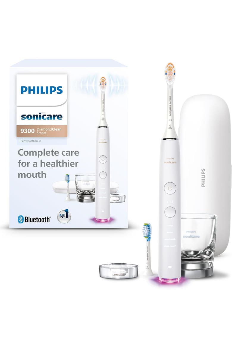 DiamondClean Smart 9300 Electric Toothbrush White, Main, color, White