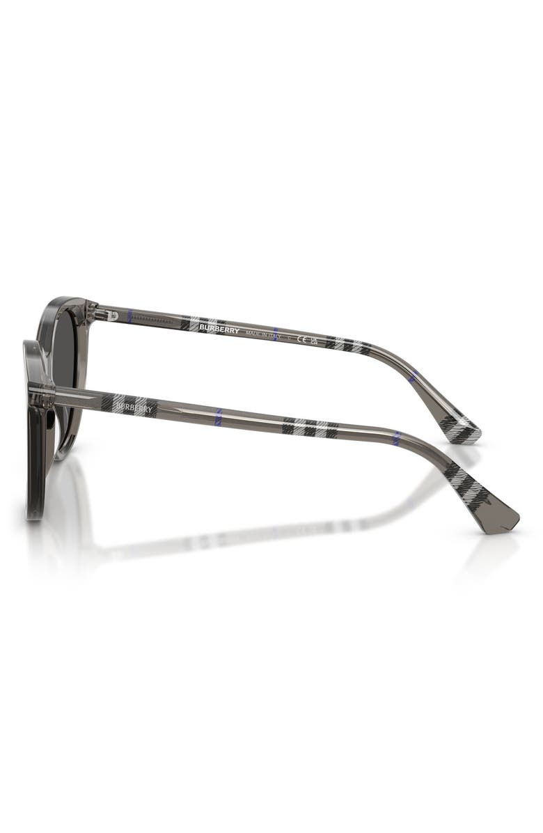Burberry 55mm Phantos Sunglasses, Alternate, color, Grey