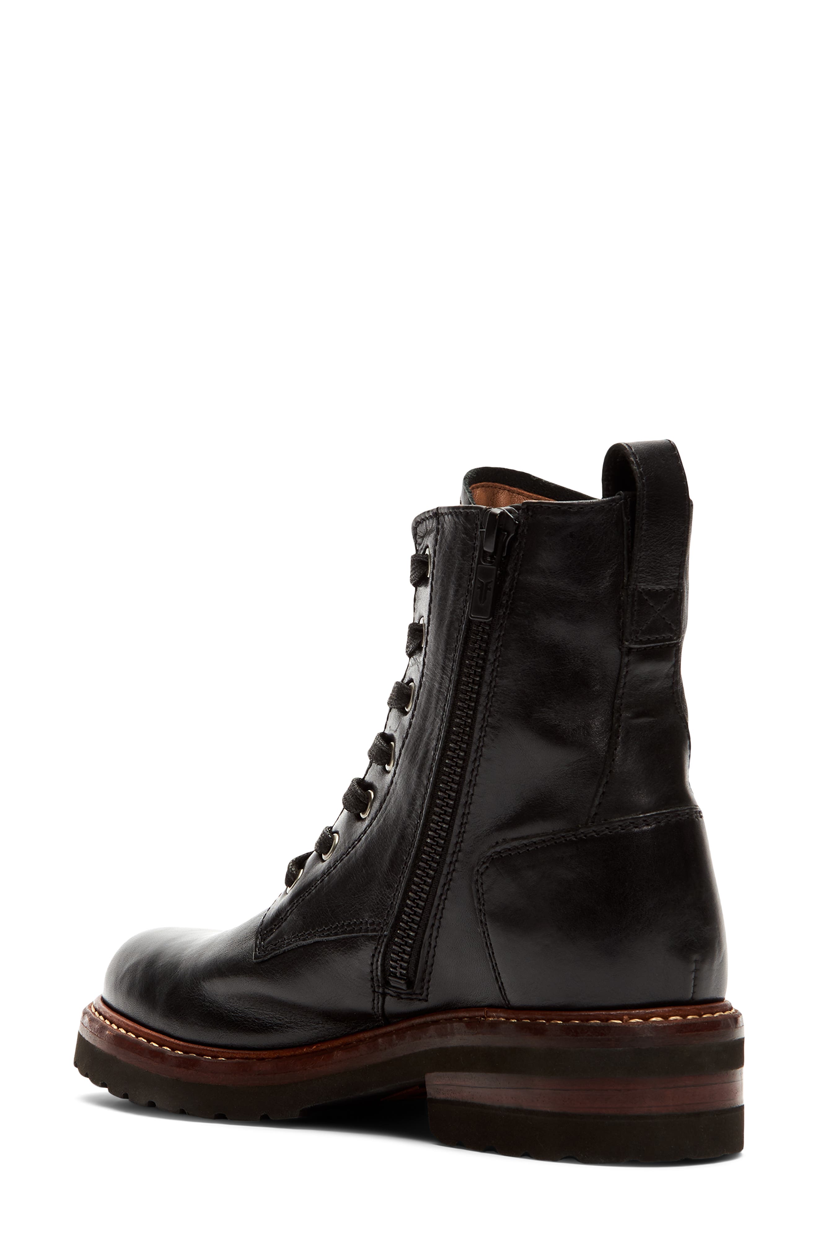 Frye Ella Lace-Up Boot, Alternate, color, 