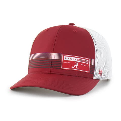 Men's '47  Crimson Alabama Crimson Tide Rangefinder brrr Trucker Adjustable Hat