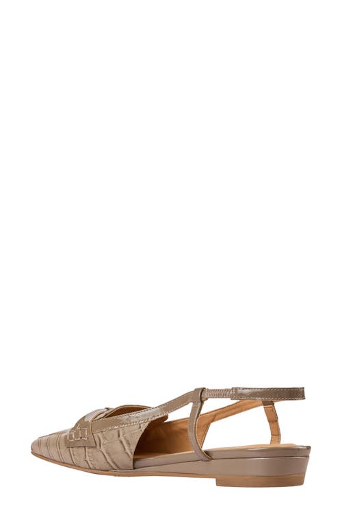 Andre Assous André Assous Blake Slingback Wedge In Brown