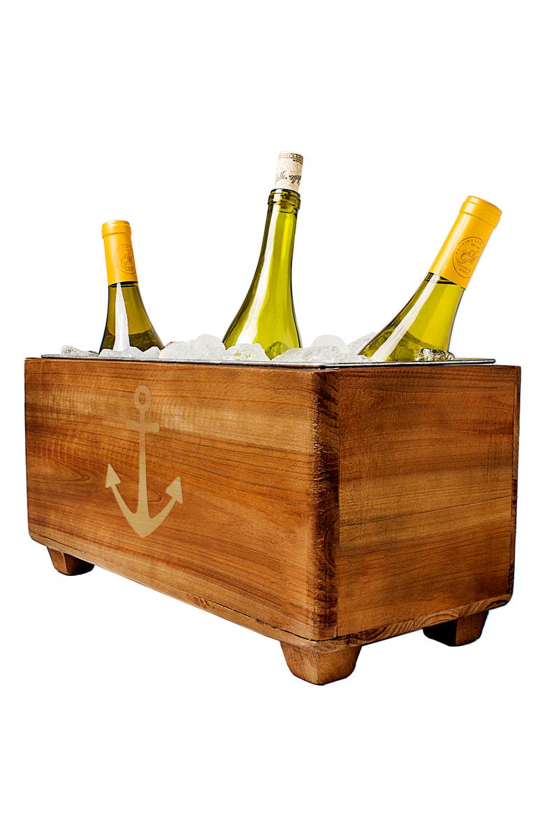 Cathy's Concepts Wooden Wine Trough, Alternate, color,