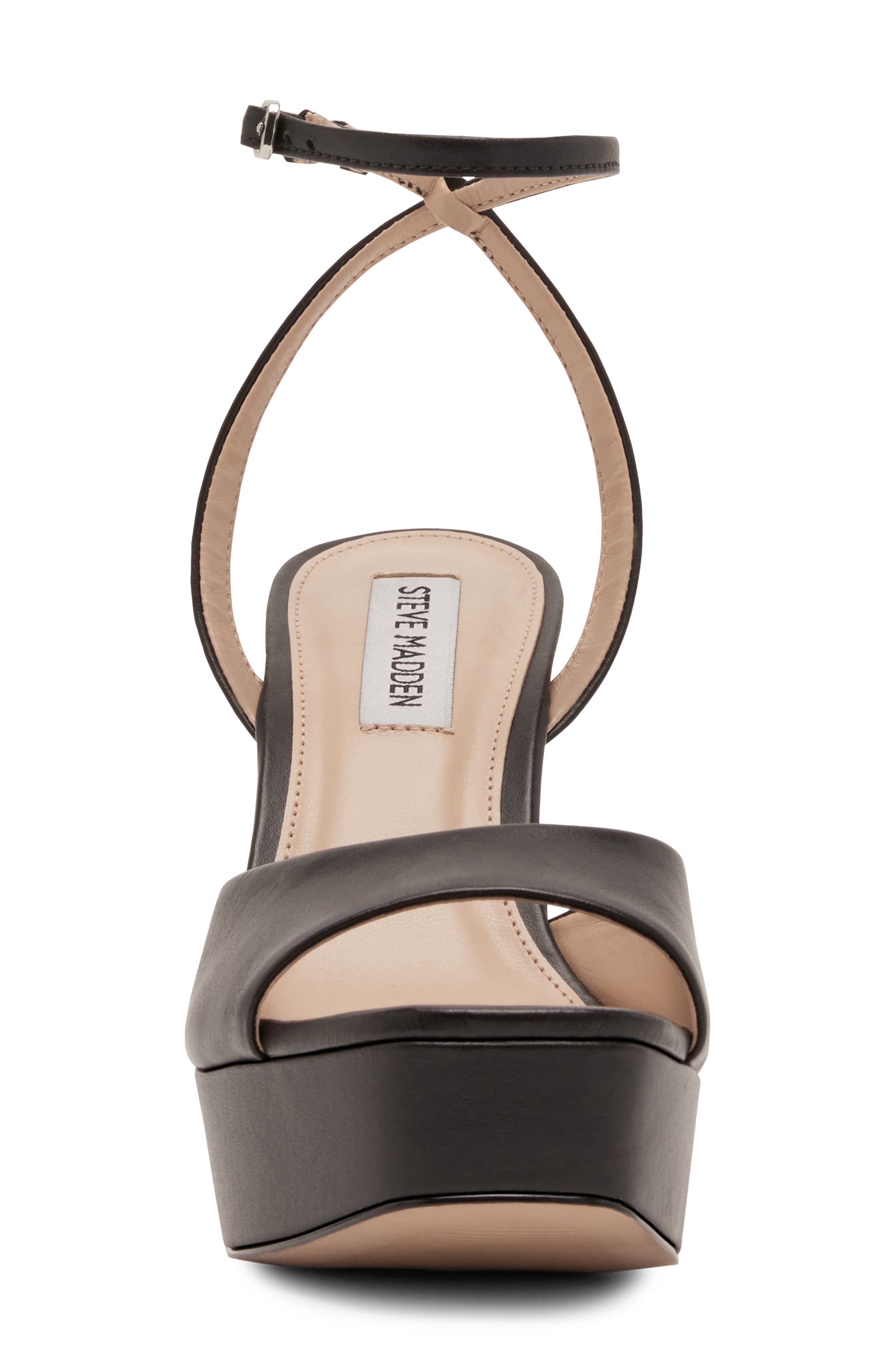 Steve Madden Assured Ankle Strap Platform Sandal, Alternate, color, 