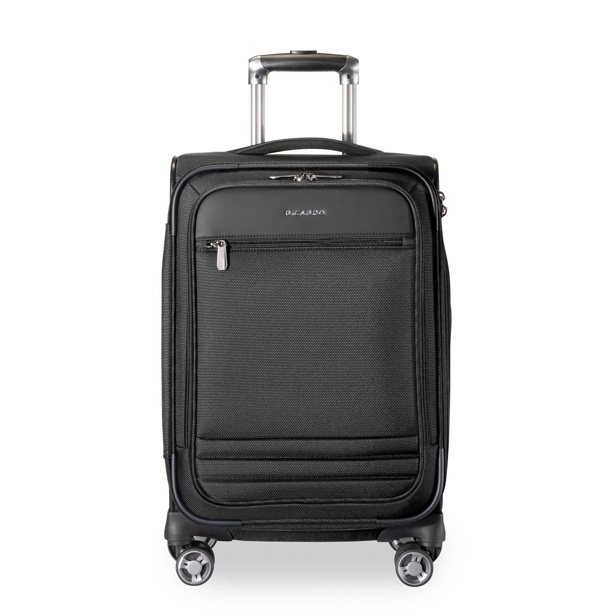 Ricardo Beverly Hills Ashbury Softside Expandable 3 Piece Set, Alternate, color, Black