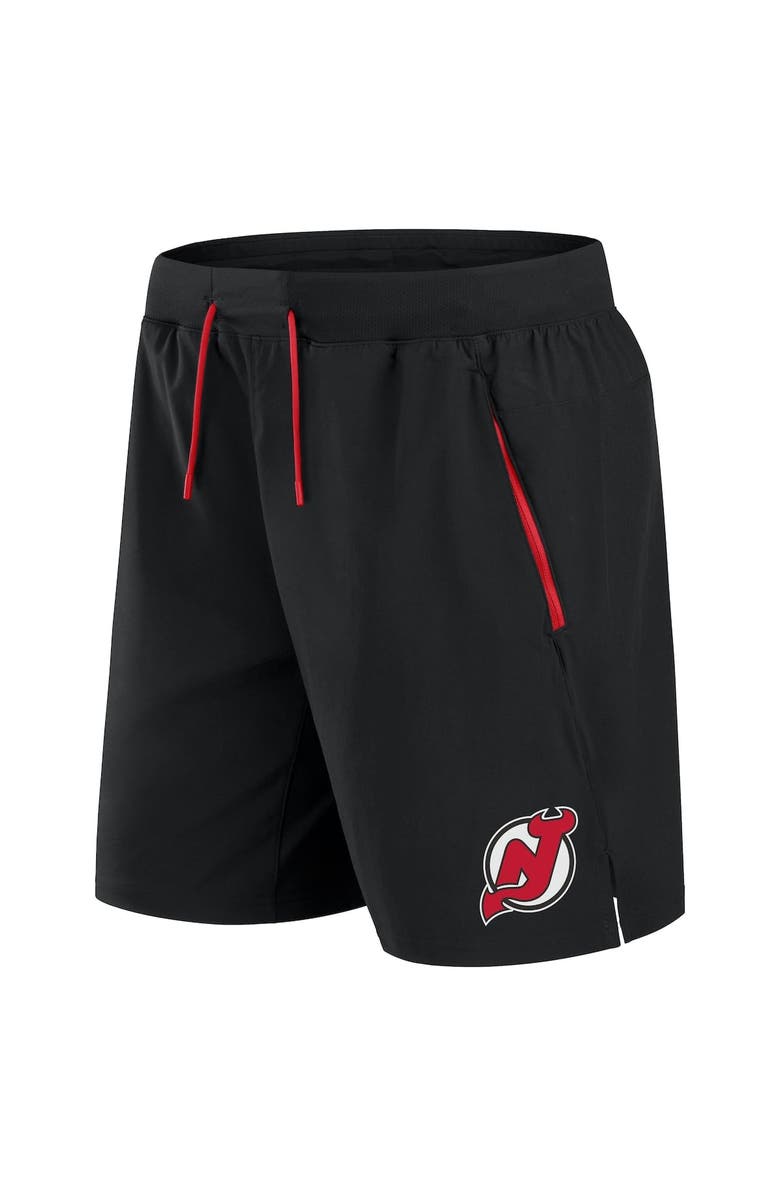 FANATICS Men
s Fanatics Black New Jersey Devils Authentic Pro Rink Performance Shorts, Alternate, color, Black