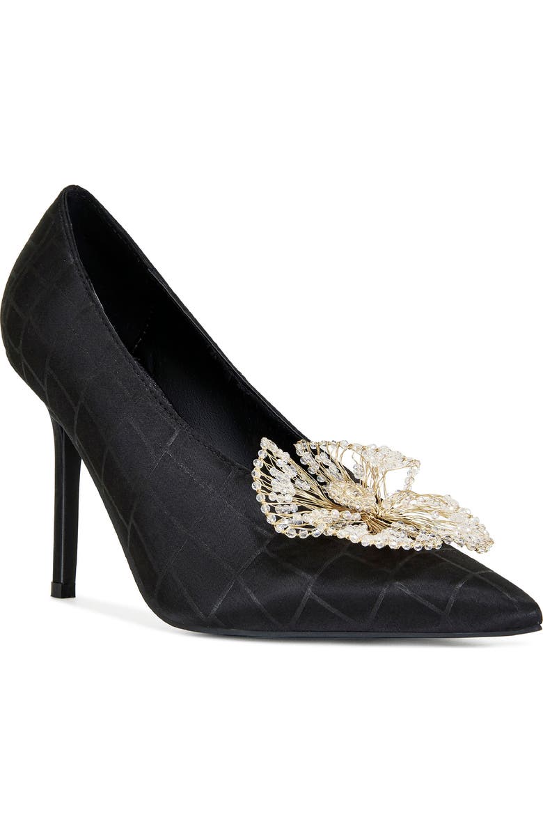 AZALEA WANG Carmenza Pointed Toe Pump, Main, color, Black