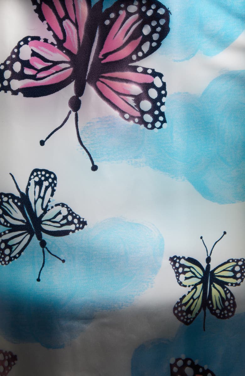 Nordstrom Cristina Martinez Butterfly Hooded Raincoat, Alternate, color,