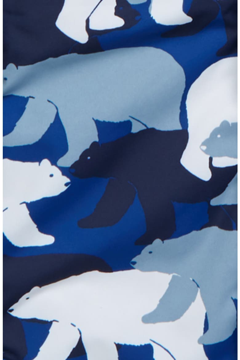 Polar Bear Waterproof Hooded Jacket, Alternate, color, COLLEGE BLUE