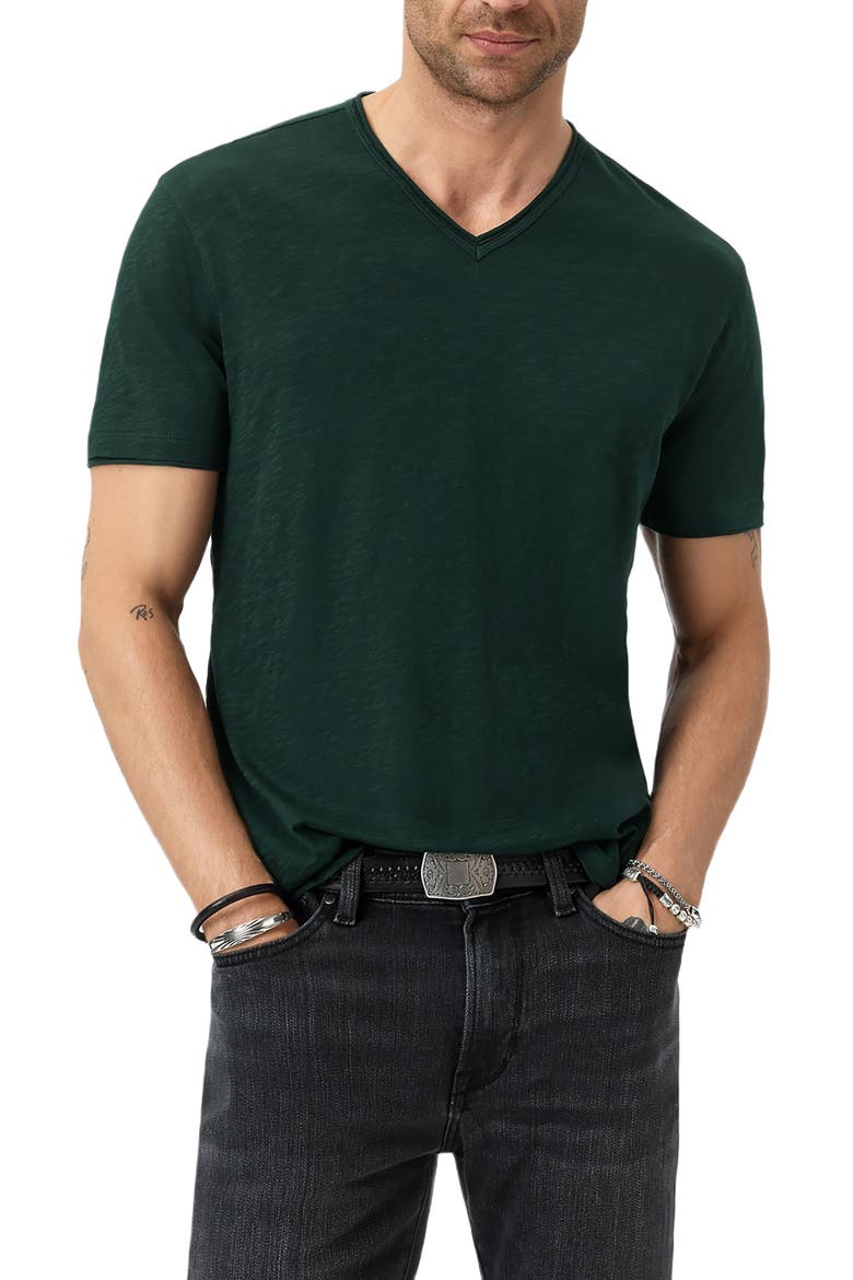 Miles Slub Organic Cotton T-Shirt, Main, color, SEAWEED