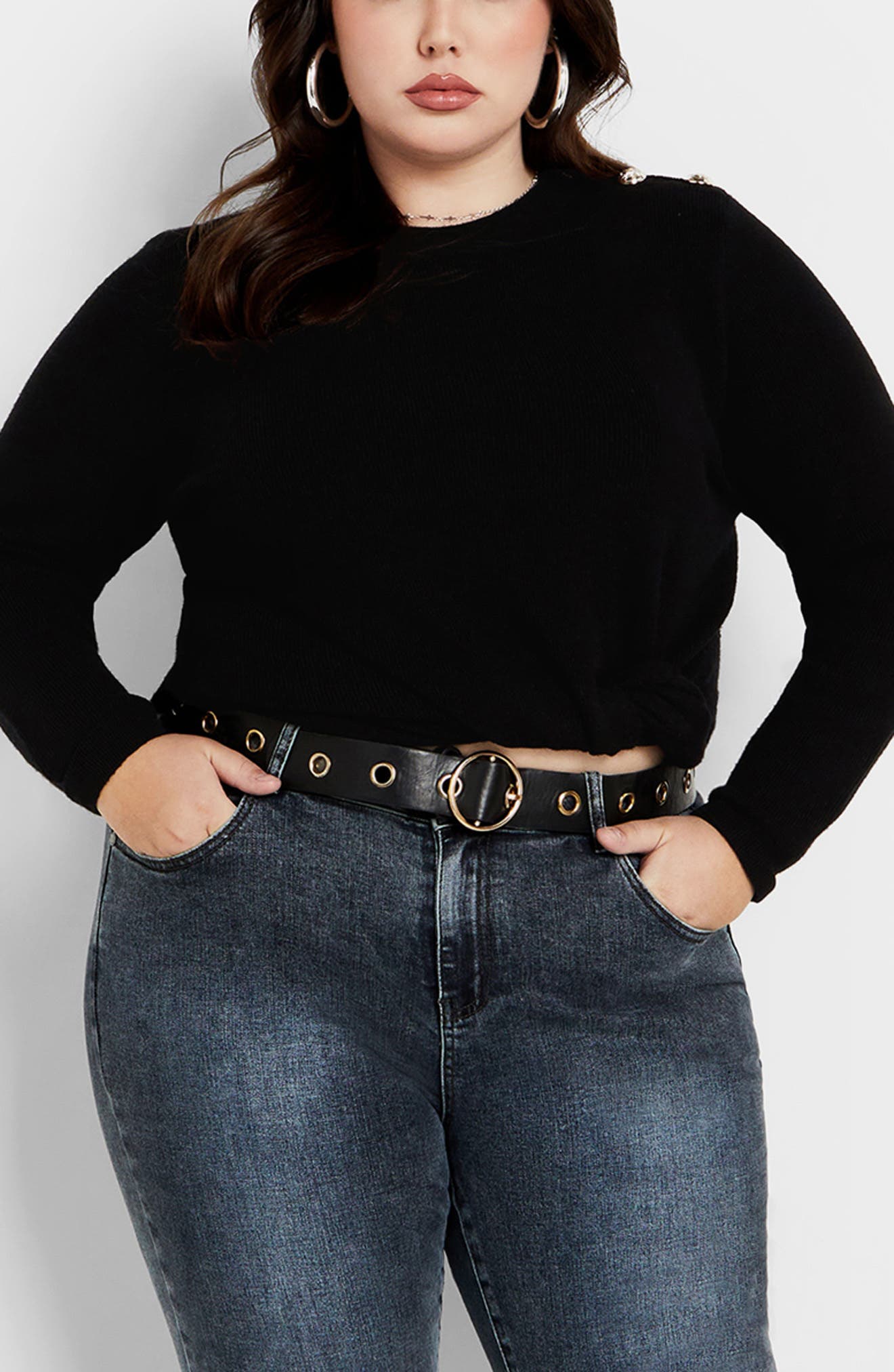 Royal Tie Hem Sweater