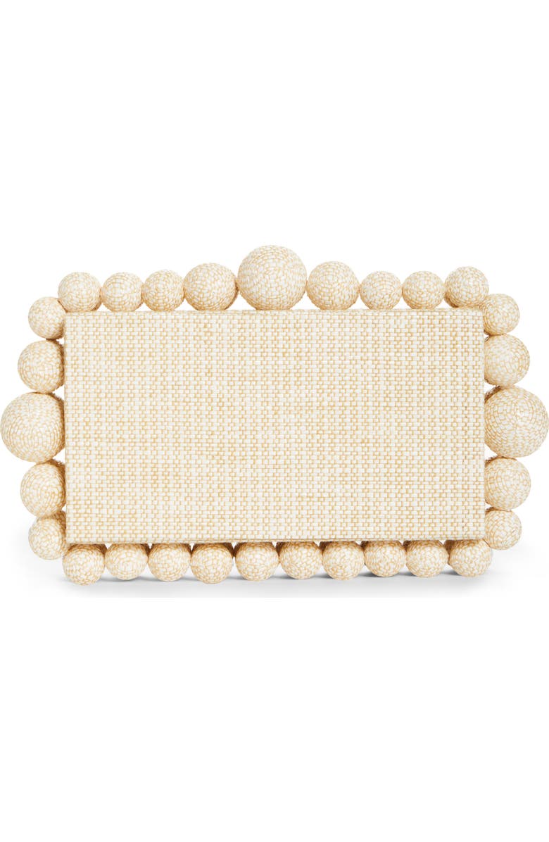 Cult Gaia Eos Beaded Box Clutch, Alternate, color,
