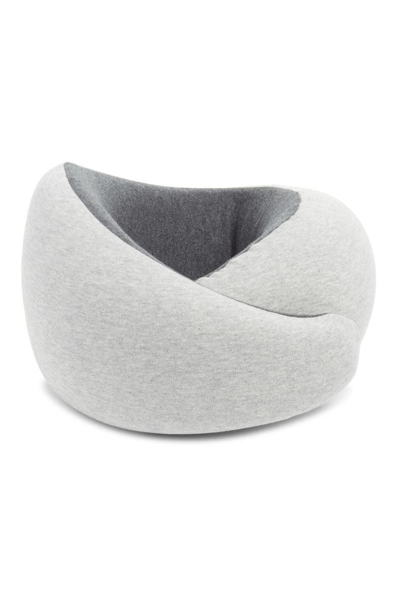 Go Memory Foam Travel Pillow, Alternate, color, MIDNIGHT GREY