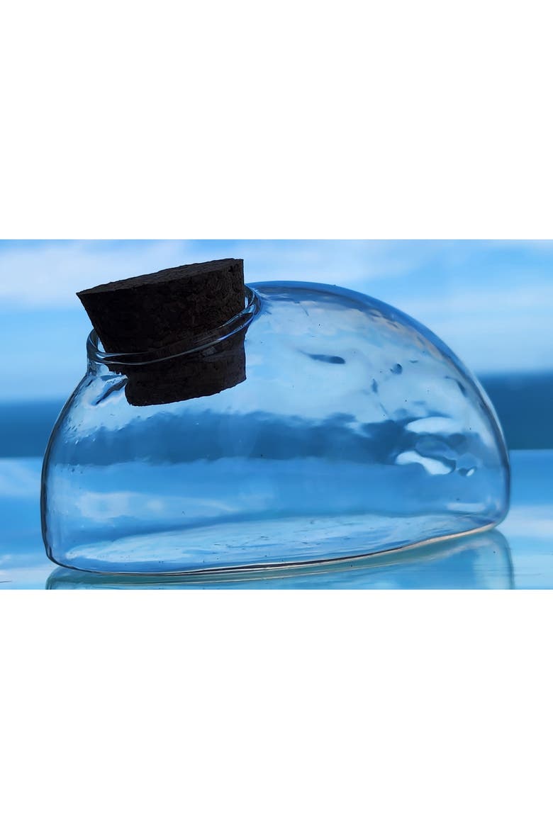 Mouse Glass Terrarium with Cork Lid, Alternate, color, Clear