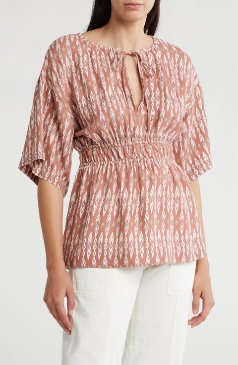 Renae Split Neck Top