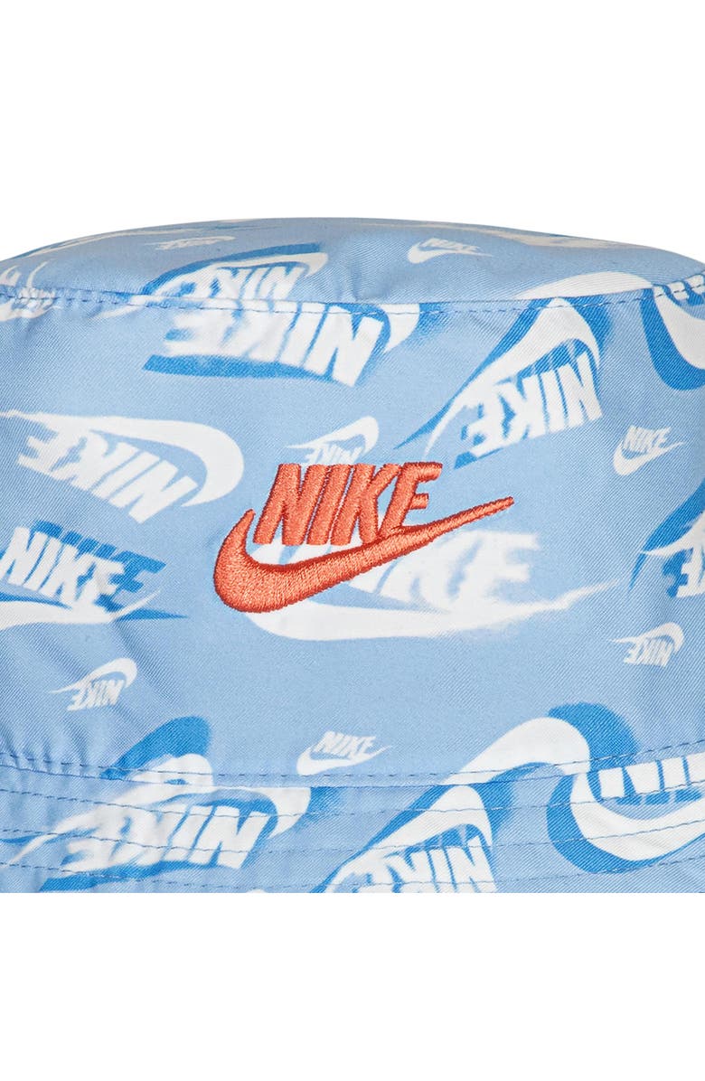 Nike Kids' Swoosh Embroidered Bucket Hat, Alternate, color, 